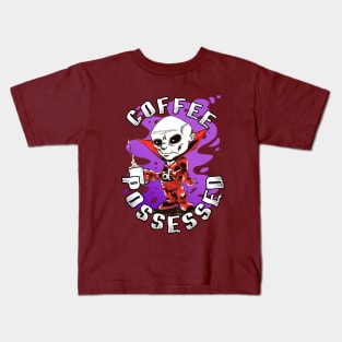 Deadman is Coffee Possessed Kids T-Shirt